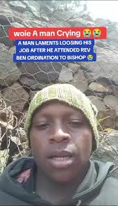 Archbishop Wangombe Crying During Bishop Ben Ordination