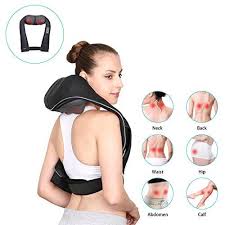 Best Neck Massager With Heat In 2020 Neck Massage Shiatsu Massage Deep Tissue Massage