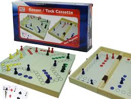 Bol Com Keezen Reiscassette 30cm 2 Of 4 Personen Games