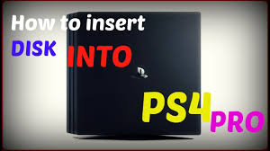 Ps4 How To Insert Disc Into Your Playstation 4 Pro Tutorial How To Put In Cd Youtube