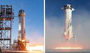 Jeff bezos successfully flew to space and back with his crew on his blue origin rocket, bringing space tourism one step closer to the mainstream. S70zpawrm3jg2m