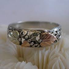 Vintage Jewelry Black Hills Gold Ring Black Hills Gold Jewelry Black Gold Jewelry Black Hills Gold Rings