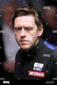 Ricky Walden during his match against John Higgins during day eight of the  Betfred Snooker World Championships at the Crucible Theatre, Sheffield  Stock Photo