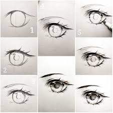 Zeichnen Fur Anfanger Manga Augen Anleitung Zeichnungsideen Belistiftzeichnung In 2020 Anime Eye Drawing Eye Drawing Tutorials Eye Drawing