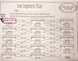 Segment Addition Maze Segmentation Geometry High School Geometry Worksheets