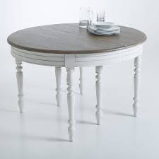 An extendable dining table and chairs is the perfect option if you have limited space in your dining room, but occasionally need additional seats around your dining table for special occasions. Eulali Extendable Dining Table Seats 4 12 Ivory La Redoute Interieurs La Redoute