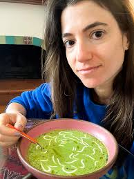 Chilled Pea Soup with Spring Herbs