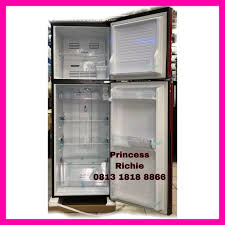 Harga kulkas 2 pintu sharp sj 197 nd vp/vb kirey 3 tanpa bunga es low watt. Jual Promo Diskon Promo Kulkas Aqua 2 Pintu Tanpa Bunga Es Aqr D261 Cahaya Elektronik