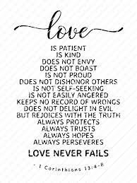 Download Love Is Patient Love Never Fails 1 Corinthians 13 4 8 Svg Origin Svg Art