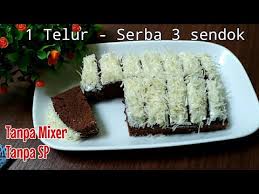 2 sdt cake emulsifier atau sp. Brownies Chocolatos 1 Telur Tanpa Mixer Tanpa Sp Youtube