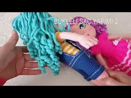 Bukleli Sac Yapimi 2 Blo Lara Sac Ekleme Youtube Tig Isleri Orgu Projeleri Amigurumi Oyuncak Bebek