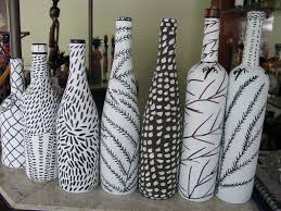 Shared By Amalie Schnoorbrixgaard Find Images And Videos About Black White And Cool On We Heart It Diy Bottle Crafts Wine Bottle Diy Crafts Wine Bottle Art