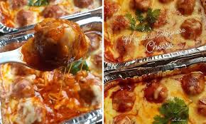 This bolognese sauce can be cooked in advance and frozen. Buat Sendiri Meatball Bolognese Cheese Senang Yang Amat Rupanya Daily Makan