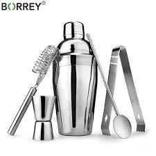 We did not find results for: Borrey 550ml Stainless Steel Cocktail Shaker Set Wine Filter Cocktail Spoon Ice Tongs Metal Straw Stir Bar Cocktail Making Kit Cocktail Shakers Aliexpress