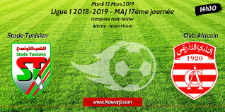 Division 2020/2021 table, full stats, livescores. Ligue 1 2018 2019 Maj J17 Live Score Du Match Stade Tunisien Club Africain