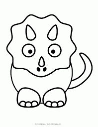 Easy pencil sketch of dinosaur. 7 Pics Of Simple Dinosaur Coloring Pages Simple Dinosaur Drawing Coloring Home