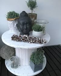 Kabelrolle Kabeltrommel White Living Balkon Terrasse Kabelrolle Kabeltrommel Kabel