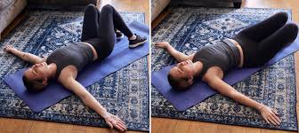 Avoid lying on your belly or back, doing deep forward or backward bends, or doing twisting poses that put pressure on your abdomen. 6 Exercises For Lower Back Pain According To A Physical Therapist