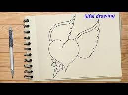 Valentine's day is next week, so i thought i would continue the pencil drawing them and draw a heart in pencil, but this time i'm taking it slowly as my. How To Draw A Heart Romantic Drawing Pencil Drawing Pencil Sketch Youtube