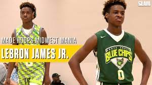 (/ l ə ˈ b r ɒ n /; Lebron James Jr Makes It Look Easy Slam Highlights Youtube