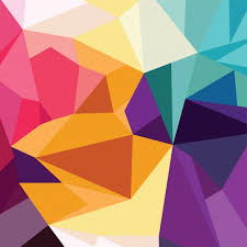 Abstract Colorful Triangle Geometrical Background Abstract Pop Art Wallpaper Rainbow Abstract