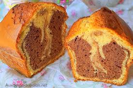 Cake Marbre Au Yaourt Extra Moelleux Aux Delices Du Palais