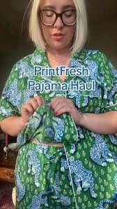 Pajama haul!!! Filmed this a bit ago and I wear them all of the time!!🐅🦋  #pajamas #ootd #haul #printfreshpajamas #maximaliststyle #fashion