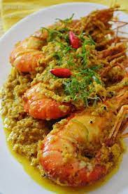 Lima Rendang Udang Galah Yang Super Sedap Makan Dengan Pulut Kuning Pun Layan Rasa Pork Loin Recipes Cooking How To Cook Asparagus