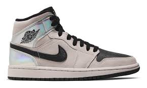 Air jordan 1 retro high og wmns fearless release date: Nike Air Jordan 1 Mid Barely Rose Black Snkraddicted