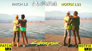 April update patch notes v1.21. Cyberpunk 2077 Patch 1 2 Vs Hotfix 1 21 Ps4 Gameplay Graphics Comparison Free Roam Night City Youtube