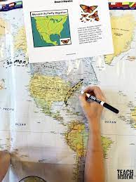 Mapping Animal Migrations Geography Lessons Migration Lessons Migration Activities