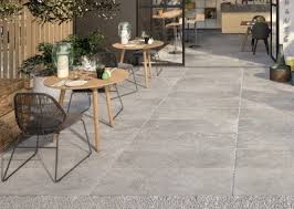 They're both hard, reasonably durable flooring materials made of clay molded into thin sheets, then dried in a kiln. Outdoor Ceramic Tiles Frost Resistant Anti Slip Porcelain Stoneware