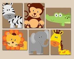 Baby Tier Wand Kunst Safari Tiere Baby Boy Kinderzimmer Dekor Etsy Baby Boy Dekor Etsy Ki Kindergarten Leinwand Safari Kinderzimmer Kinderzimmer Dekor