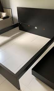 Buy king size beds at ikea. Ikea King Size Bed Frame Malm Mattress Beam And Support No Mattress 2 Drawers 2 Cabinets Furniture Home Living Furniture Bed Frames Mattresses On Carousell