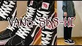 Maybe you would like to learn more about one of these? How To Lace Vans Sk8 Hi 3 Ways W On Feet Best On Youtube Youtube