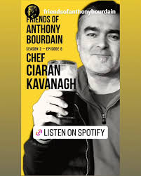 Congratulations @kavanaghciaran & @friendsofanthonybourdain for this lovely  chat about @anthonybourdain thanks to @yokeproductions_work that guided  that enigmatic man to our threshold that Bloomsday in 2013. .. Hospitality  & kitchen work is challenging