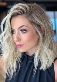 Gorgeous Medium Length Blonde Hairstyles Haircuts In 2019 In 2020 Medium Hair Styles Medium Length Blonde Medium Length Blonde Hair