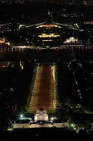 Canberra The Capital Of Australia At Night From Mount Ainslie Australia Vacation Canberra Australia Australian Capital Territory