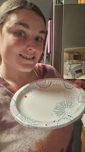 My dinner. Forgot to take a picture after I made. I ate it so fast