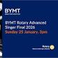 BYMT Rotary Advanced Singer Final 2026 event image