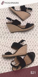 Dress Barn Black Wedges Size 8 Black Wedges Wedges Shopping Womens Dresses