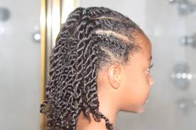 Natural Hair Styles For Little Girls Two Strand Flat Twists With Rope Twists Natural Hairstyles For Kids Natural Hair Styles Girls Natural Hairstyles