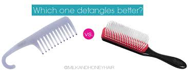 The Denman Brush Vs The Wide Tooth Comb Which Detangles Better Hype Hair