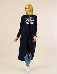 B5 25158 Spor Giy Cik Lacivert Spor Giyim Trenckot Elbiseler
