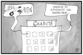 Jailed kremlin critic alexei navalny has said he has a persistent cough and temperature. Nawalny Wacht Auf Von Kostas Koufogiorgos Politik Cartoon Toonpool