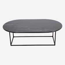 Click to go to reviews. Oval Marble Coffee Table Nero Marquina Black Aime Te
