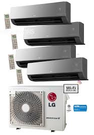 Mini split systems can have one or more indoor units connected to a single outdoor unit. Buying Guide For Lg Lmu540hv Lan090hsv5 Two Lan120hsv5 Lan180hsv5 Quad Zone Ductless Split Air Conditioner Built In Wifi