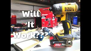 will the harbor freight battery work on dewalt