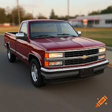 Image result for Maroon 1990 Truck