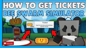 The bee swarm simulator is a popular game in roblox in which you grow your swarm of bees, collect pollen, and make honey. Bee Swarm Simulator Fastest Way To Get Tickets Tips And Tricks Youtube